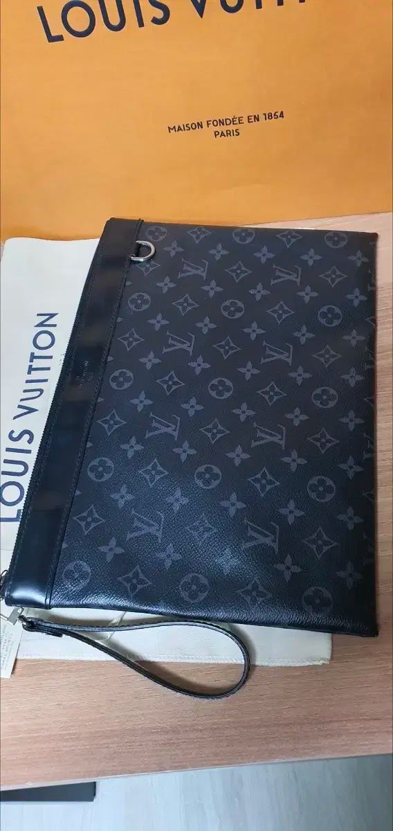 ルイヴィトン エクリプス クラッチバッグ クラッチバッグ S級 保証書 O