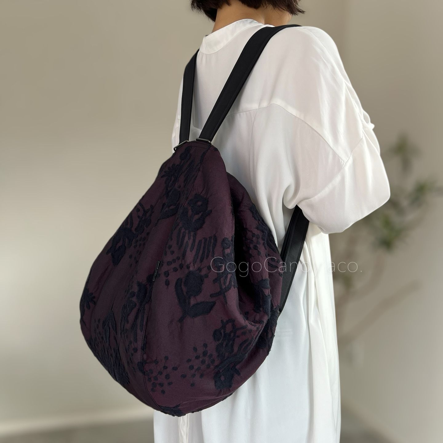 おもちリュック ふっくらフラワー