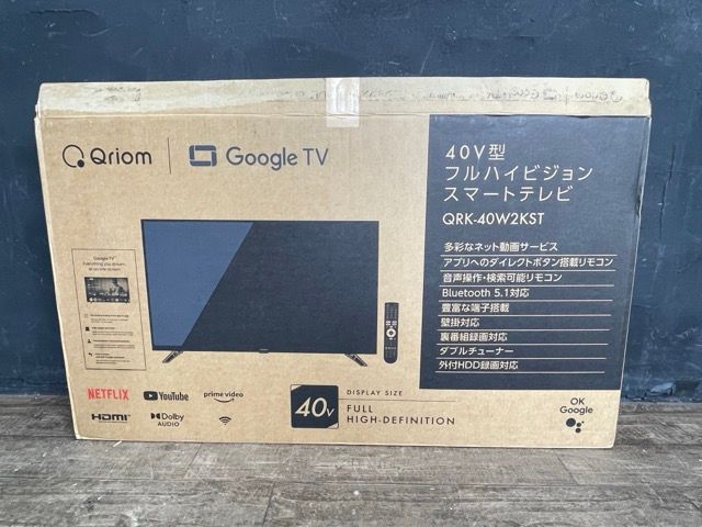 40V型フルハイビジョンスマートテレビ 製