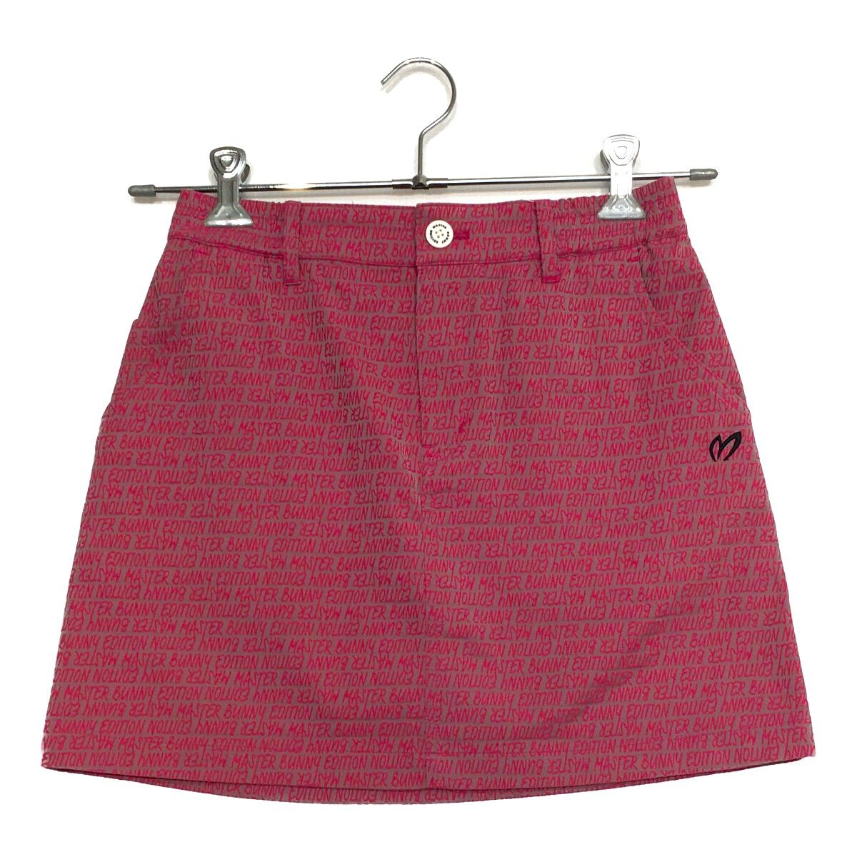 レディース マスターバニーエディション MASTER BUNNY EDITION スカート 0 S ピンク系 ロゴ総柄