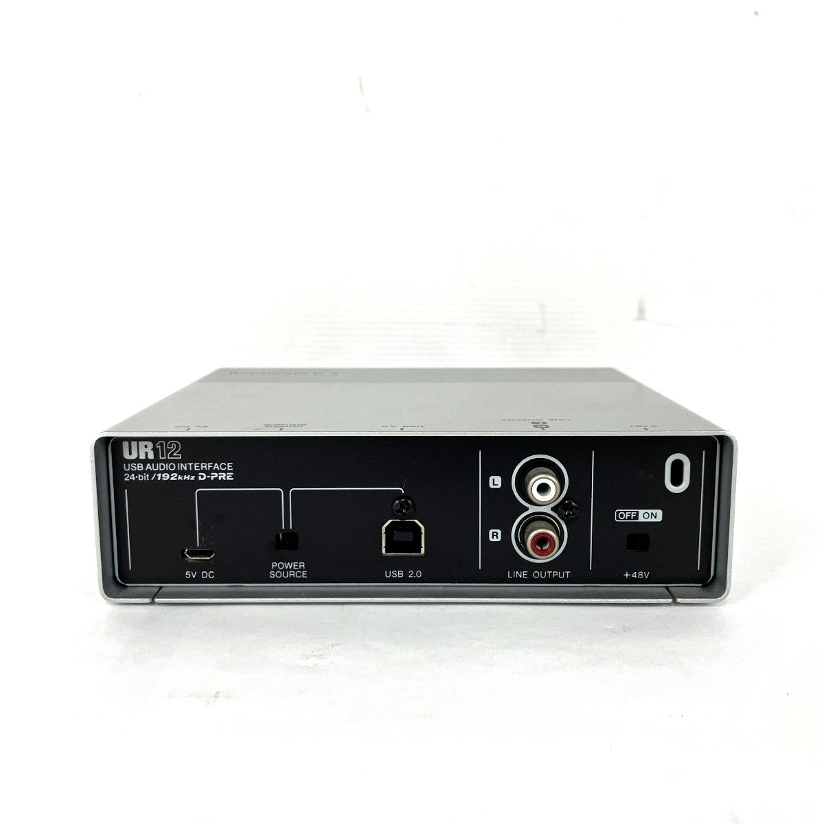 Steinberg UR12 USB オーディオインターフェイス 24bit 192kHz