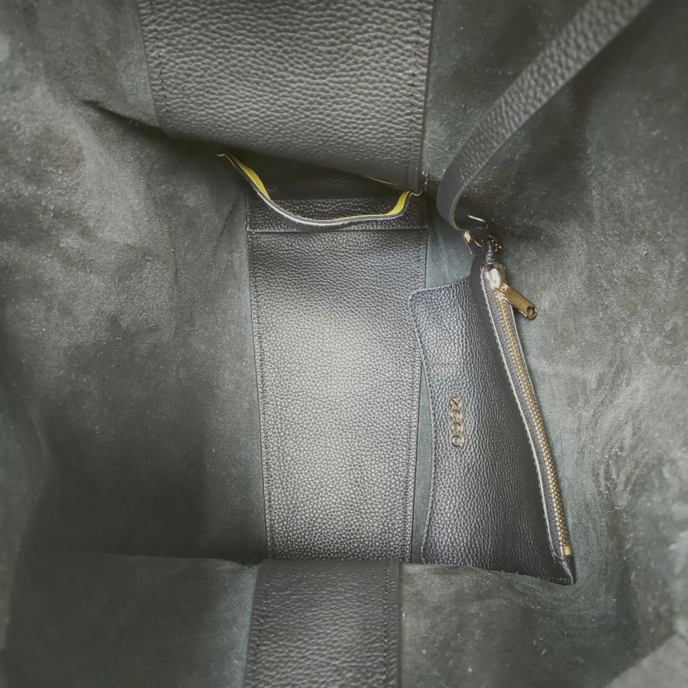 ecco SAIL BAG L PEBBLED LEATHER 定価50600円 ショルダーバッグ