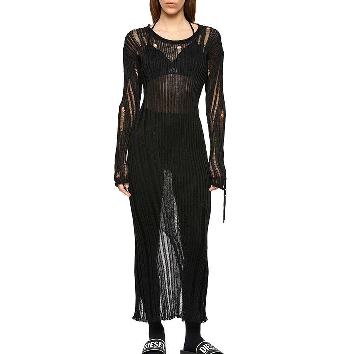 新品・未使用 ディーゼル DIESEL ロングワンピース ドレス レディース