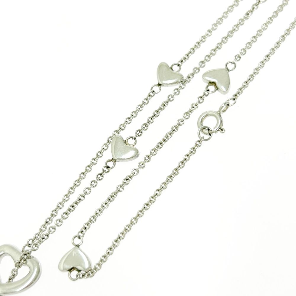 中古】TIFFANY&Co. ティファニー シルバー ハートリンク ラリアット