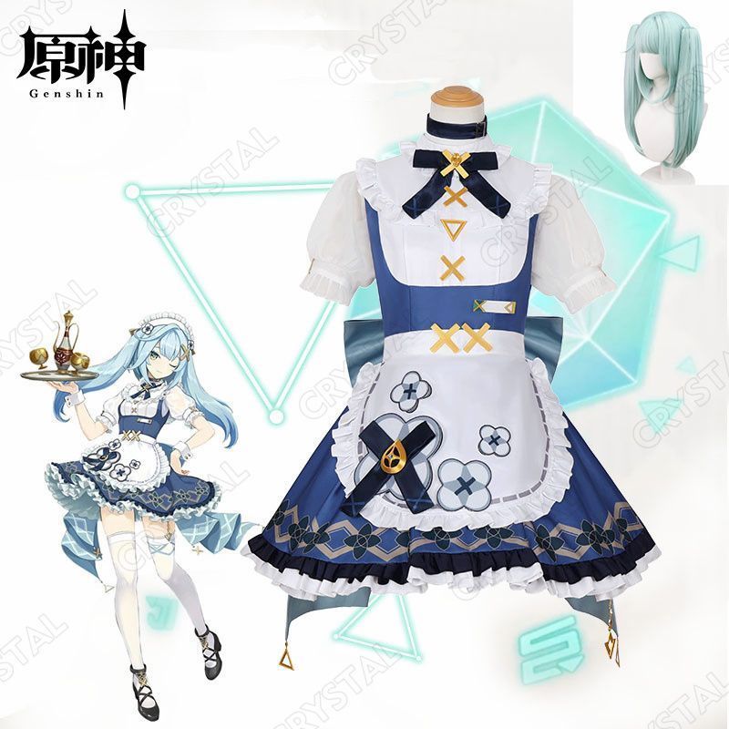 原神 Genshin ファルザン コスプレ衣装 ウイッグ付き コラボ メイド服 原神 キャラ衣装 げんしん ヒロイン Faruzan コスプレ衣装 コスチューム ハロウィン クリスマス 制服 大人 子供 cosplay イベント