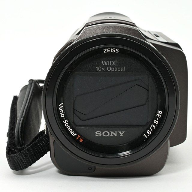 難有品 品 SONY Handycam FDR AXP 35 ブロンズブラウン 通電不可 部品取り向け 4 Kビデオカメラ プロジェクター搭載モデル