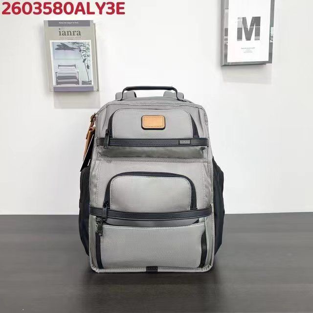 新品✨ TUMI ALPHA3 GREY 2603580 トゥミ リュック バックパック ビジネスリュック ビジネスバッグ メンズバッグ  グレー 仕事用 通勤 通学 出張 大容量