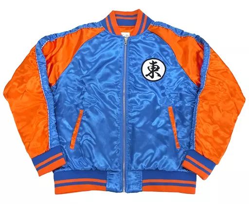 中古】衣類 東海オンエア OKAZAKI スカジャン ブルー×オレンジ S