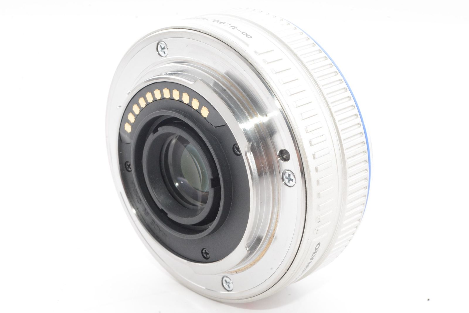 OLYMPUS M.ZUIKO D 17mm F2.8 シルバー 【AB】 中古：AB(良品