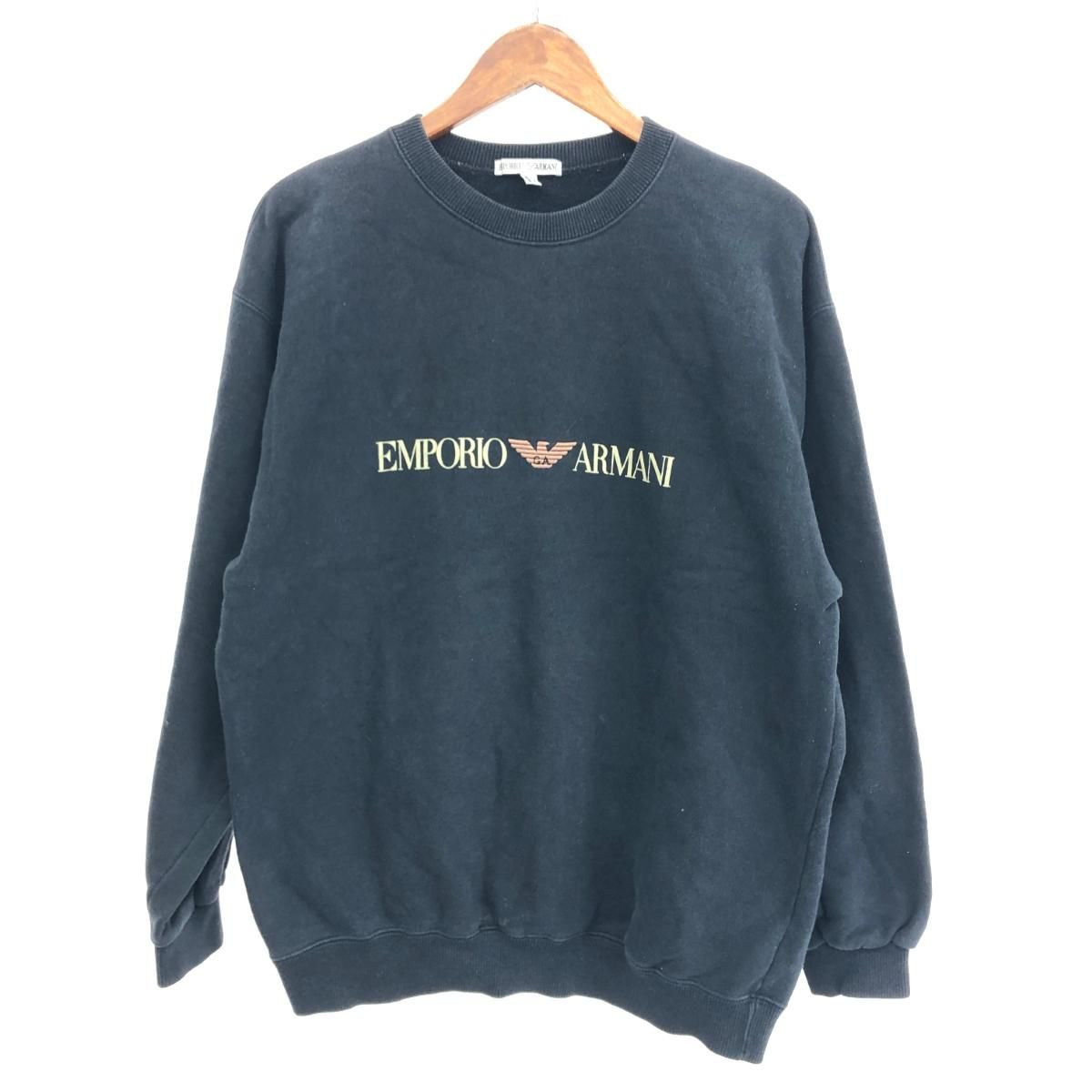 EMPORIO ARMANI エンポリオアルマーニ ロゴ 無地 スウェット エンポリオ アルマーニ】スウェットシャツ ロゴプリント