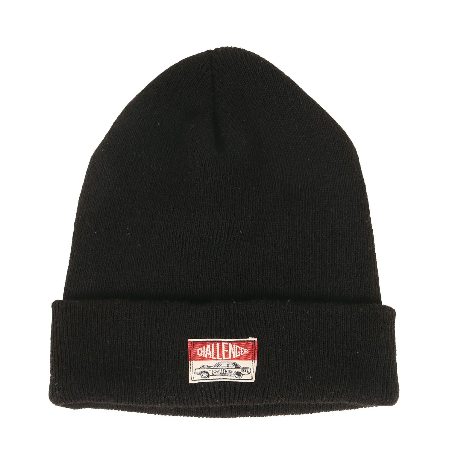 CHALLENGER チャレンジャー ビーニー / パッチ付き ニット ビーニー