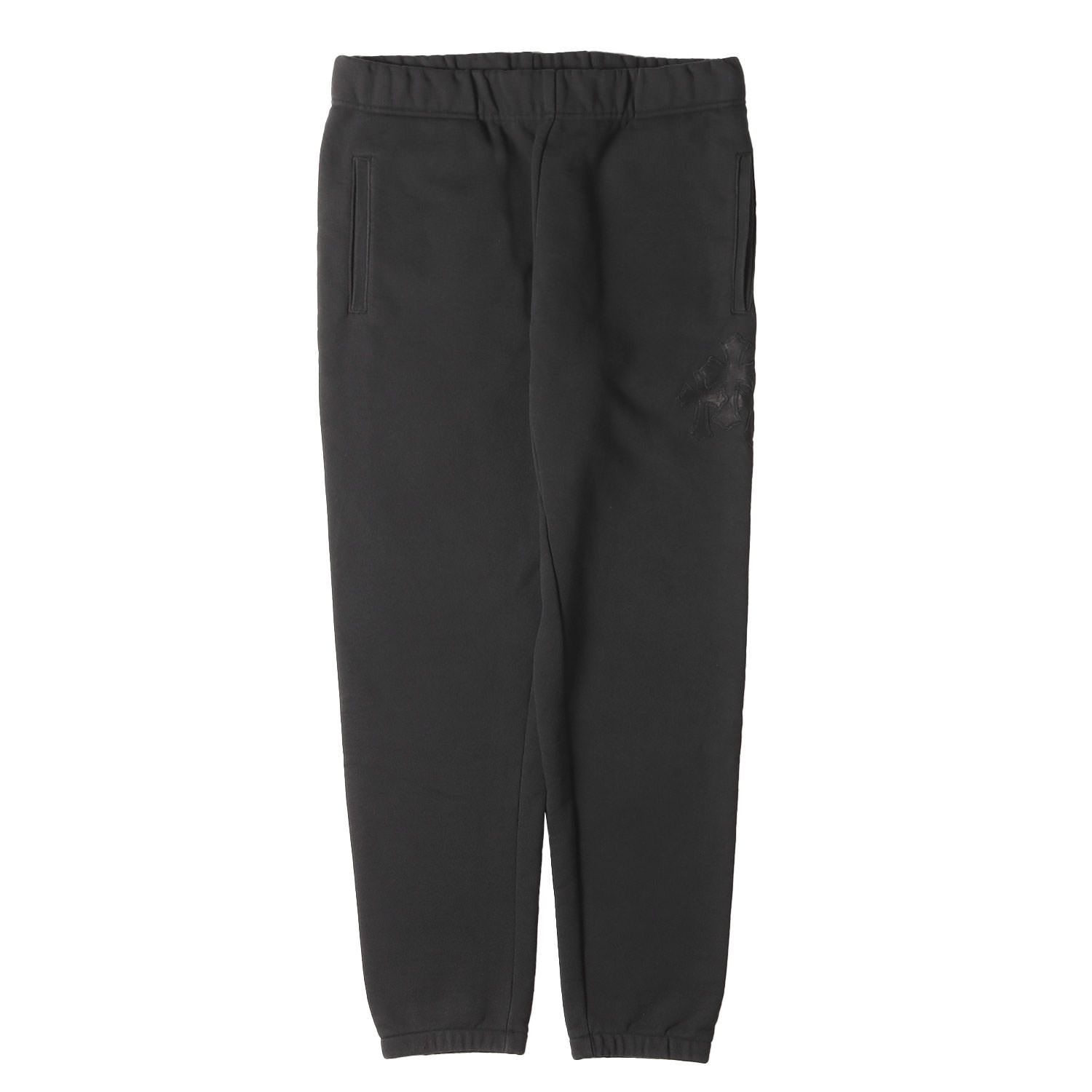 CHROME HEARTS クロムハーツ パンツ サイズ M | セメタリー クロスパッチ ワイノット スウェット パンツ | ブラック 黒 | ボトムス ズボン | メンズ