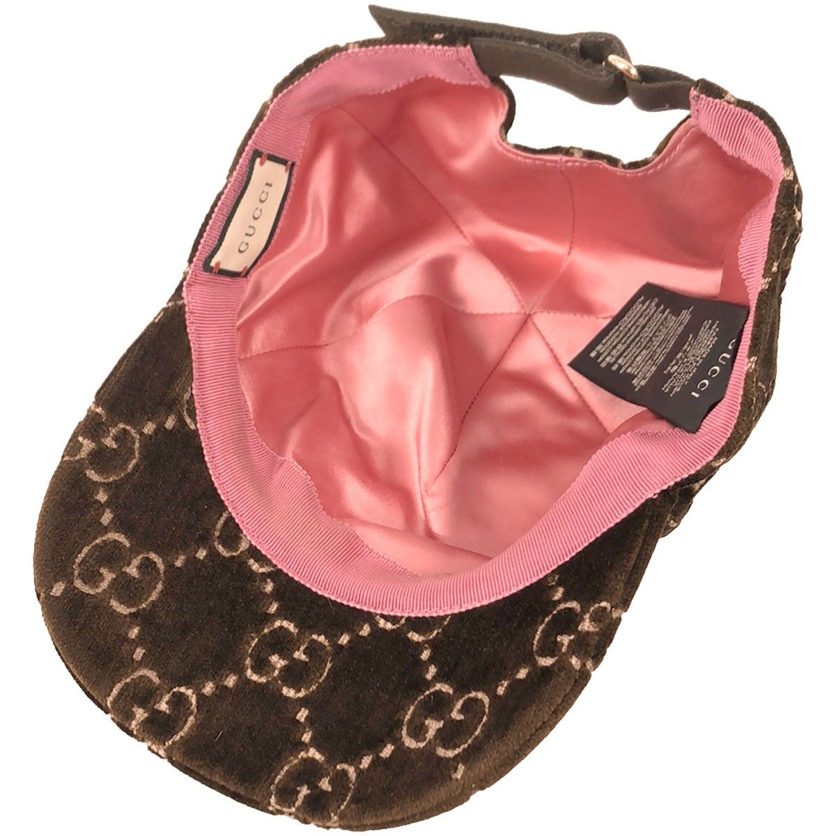 GUCCI グッチ 18AW GG Velvet Baseball Cap ベルベットキャップ 