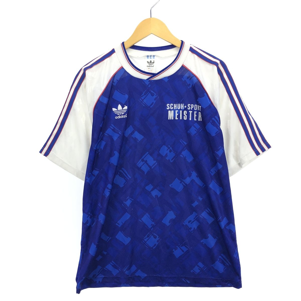 80s adidas アディダス 英国製 ゲームシャツ 長袖 ロンT 【公式通販】