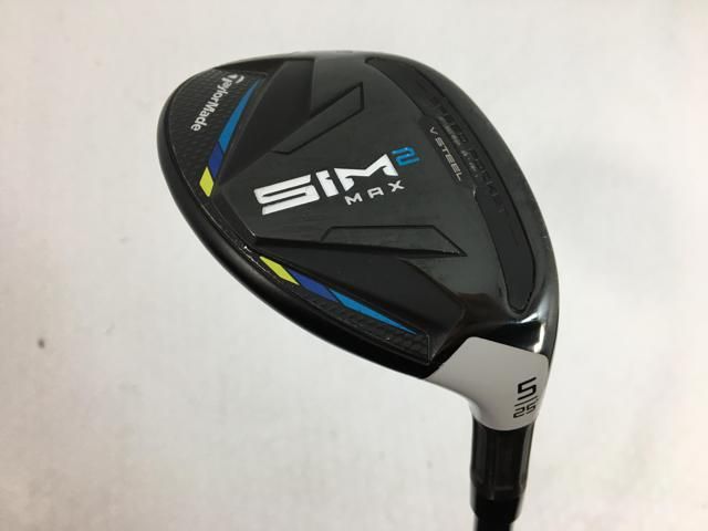 【中古ゴルフクラブ】テーラーメイド SIM2 MAX (シム2 マックス) レスキュー 2021 (日本仕様) TENSEI BLUE TM60 U5【14日間返品OK】