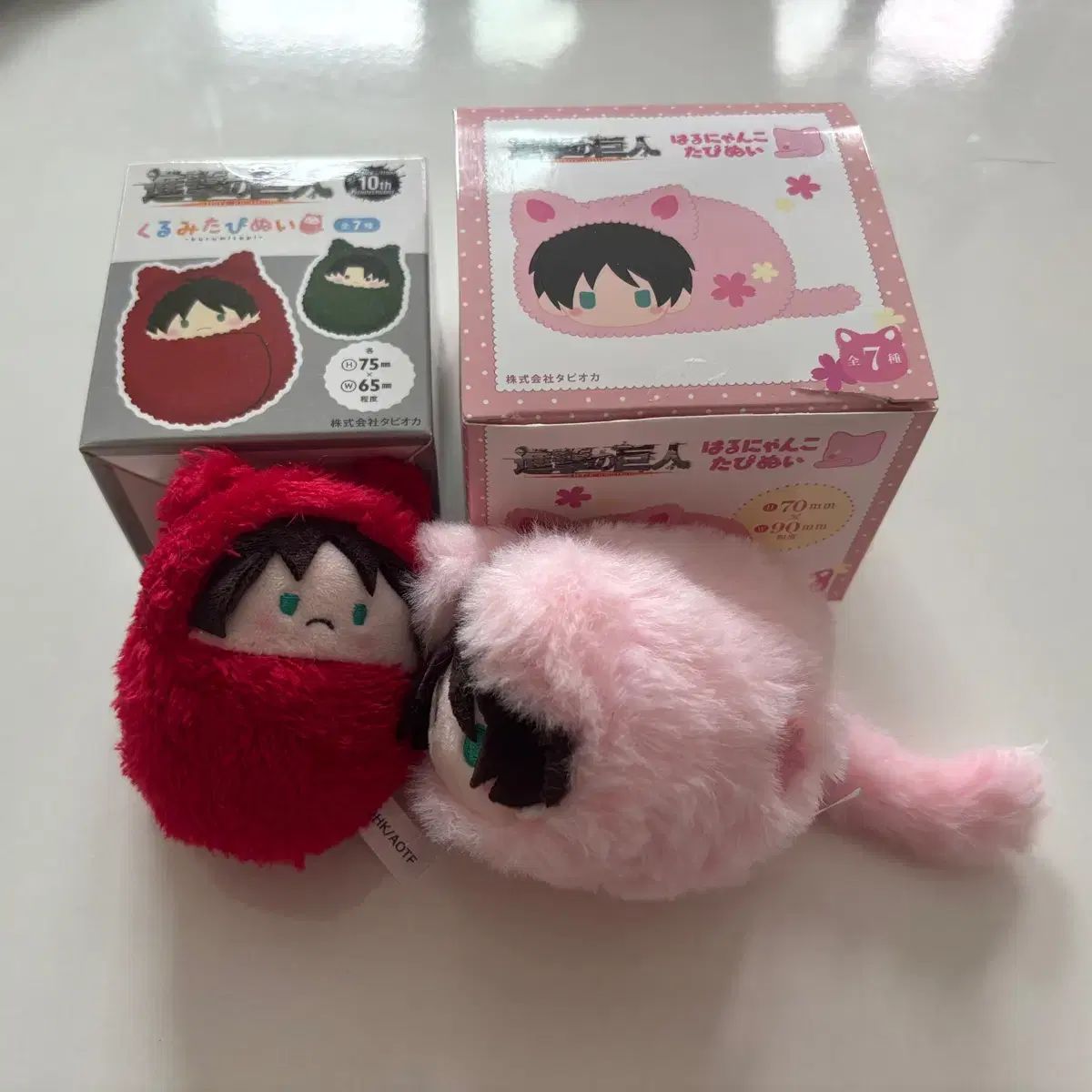 進撃の巨人 はるにゃんこたぴぬい | TAPIOCA online shop