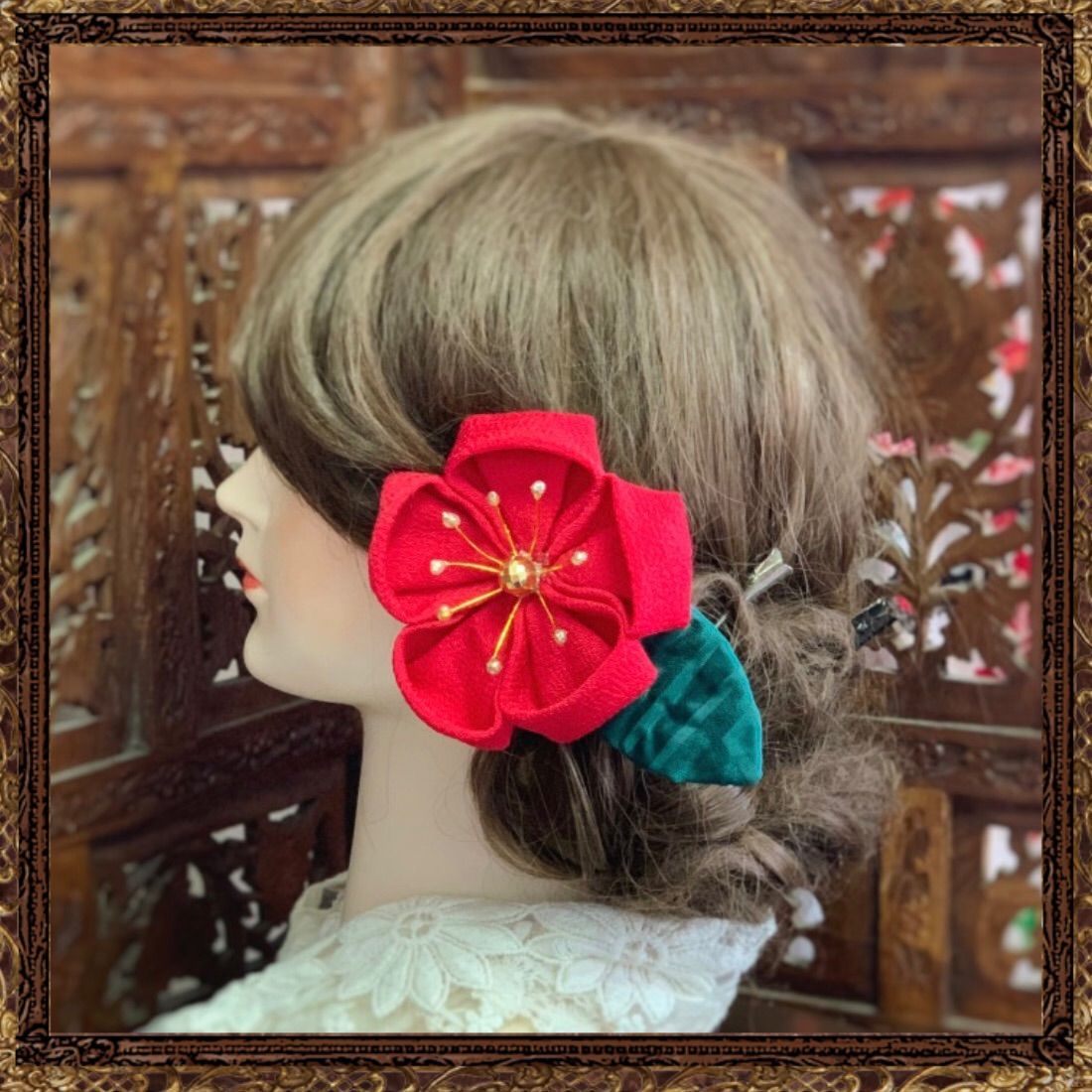 振袖フルセット、正絹絞り成人式、重ね衿帯揚げ帯締め、西陣袋帯