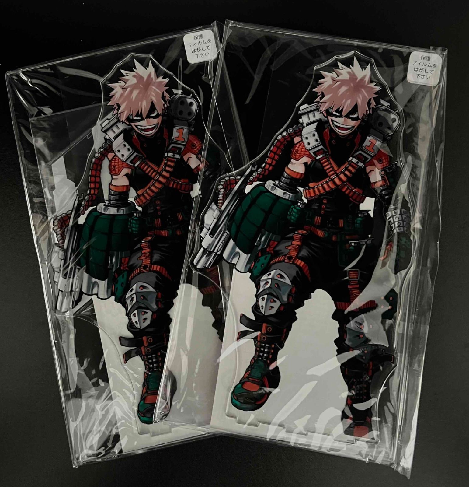 僕のヒーローアカデミア アクリルMEGAフィギュア 爆豪勝己 (Vol.2) 2個