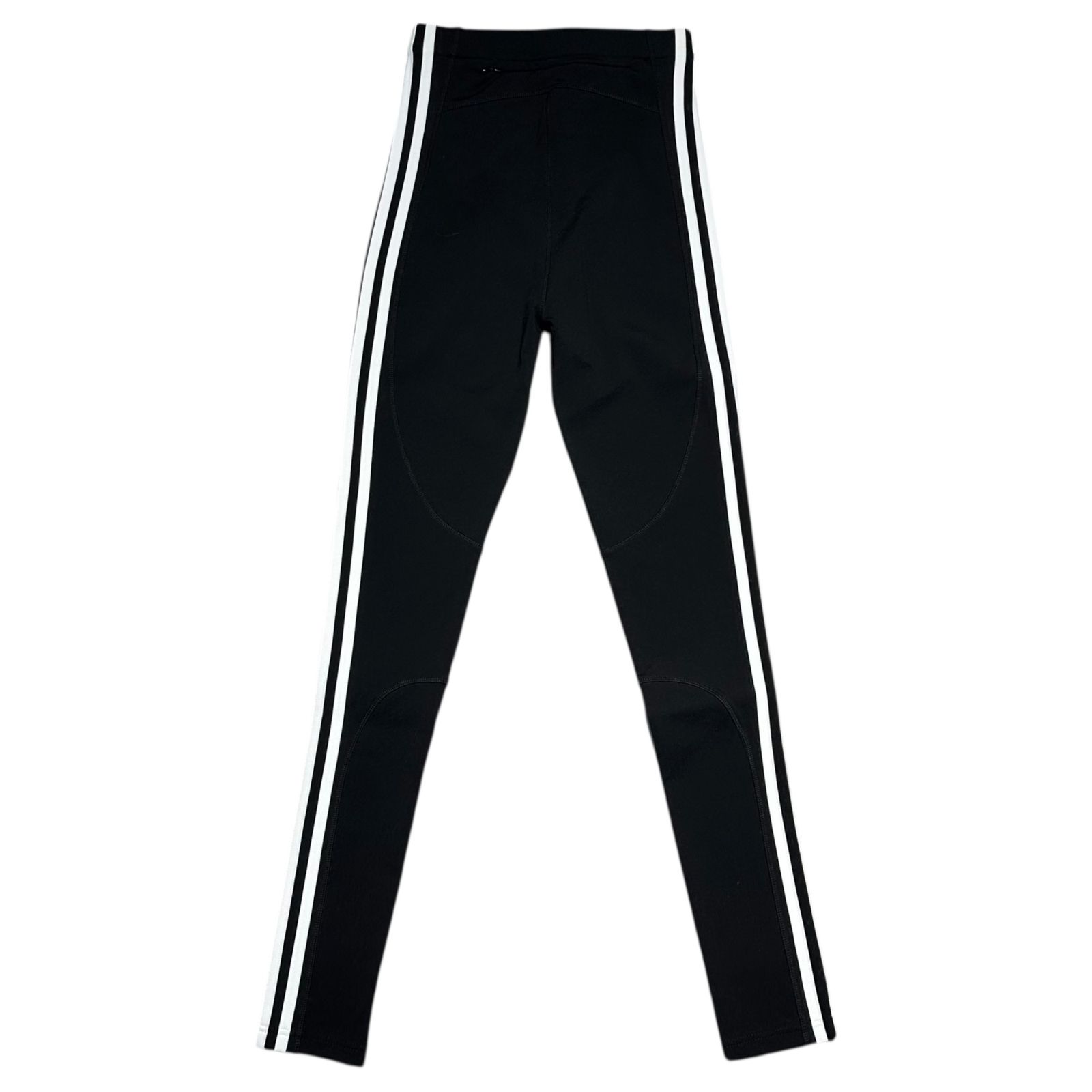 BALENCIAGA×adidas バレンシアガ×アディダス Athletic Jersey アスレチック ジャージー 712285 34 ブラック×ホワイト 3ストライプ ロゴ レギンス コラボ