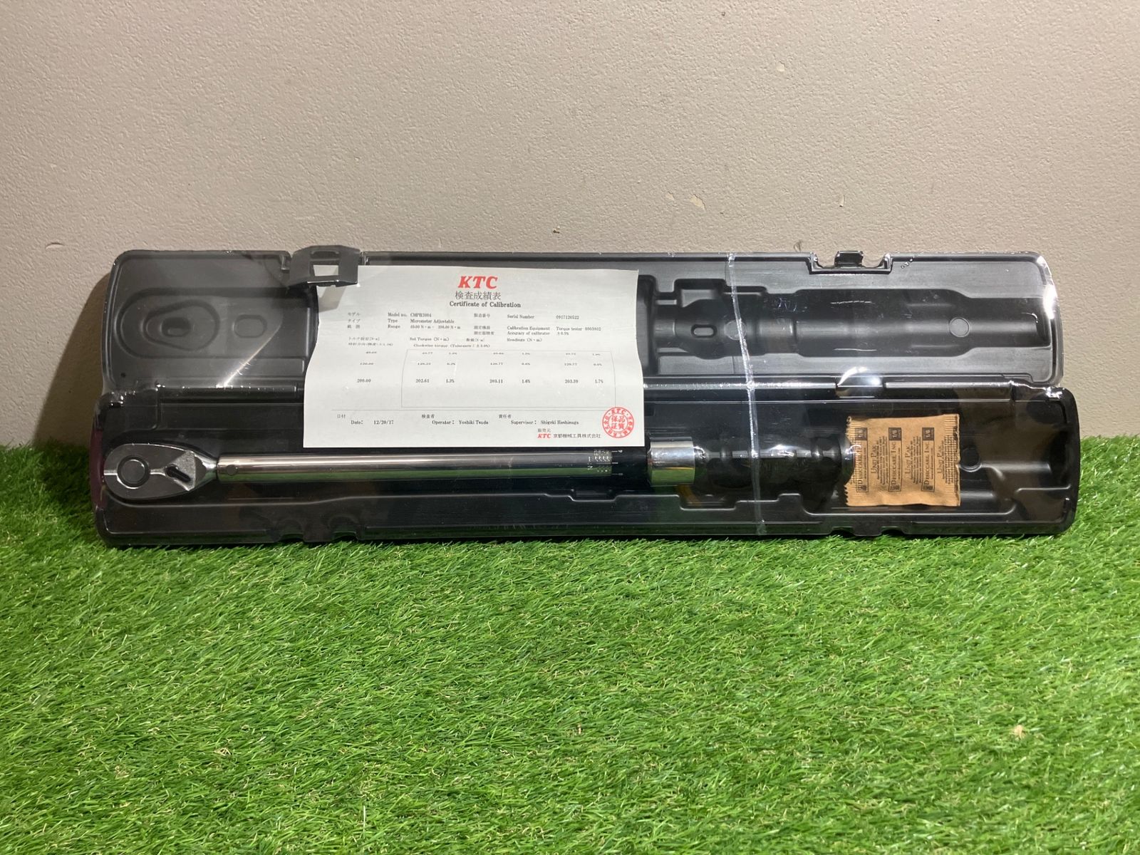 ケース留め具無し KTC ♪1 2” 12.7sqプレセット型トルクレンチ 40-200N m♪CMPB2004♪アクトツール富山店♪BR