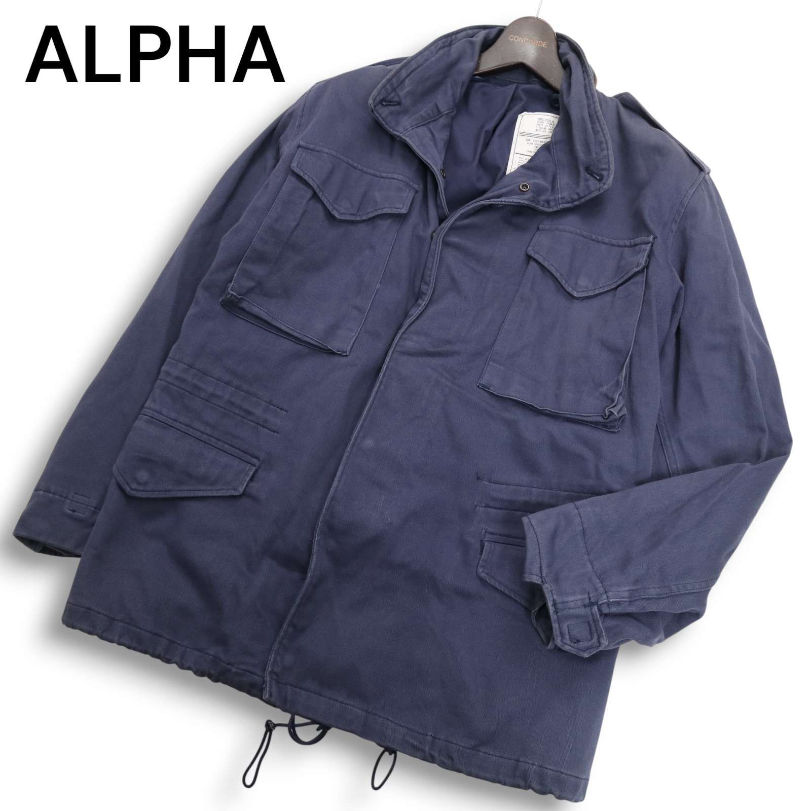 USA製☆ ALPHA アルファ 8415-01-099-7836 通年 M-65 ミリタリー 