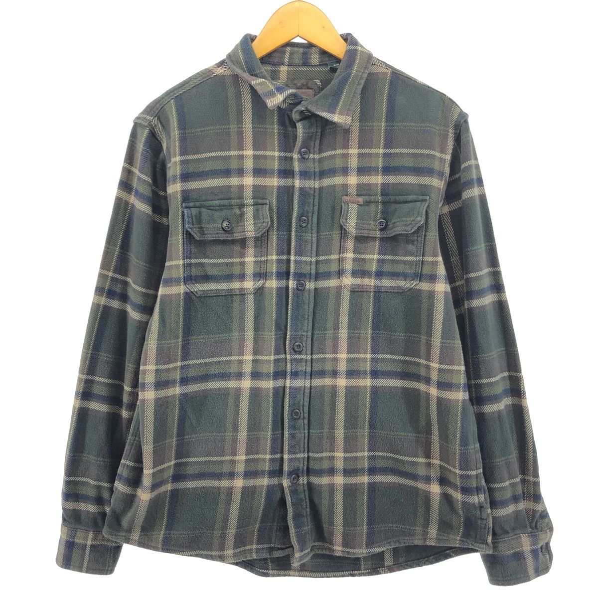 古着 00年代 オービス ORVIS 長袖 ヘビーネルチェックシャツ メンズM相当/eaa499745
