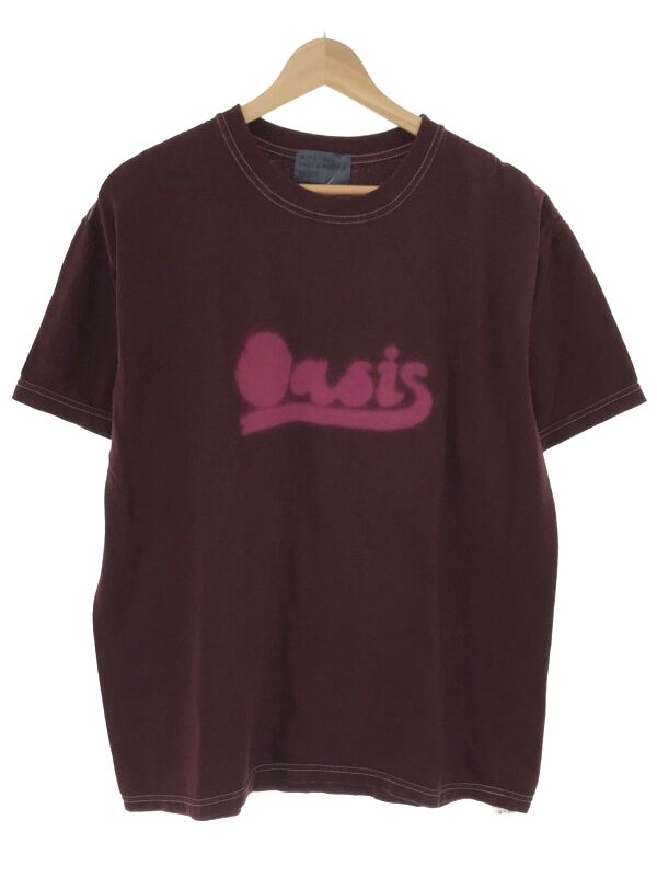 soe ソーイ 23SS Washed Tshirts Oasis 製品染めプリントTシャツ バー