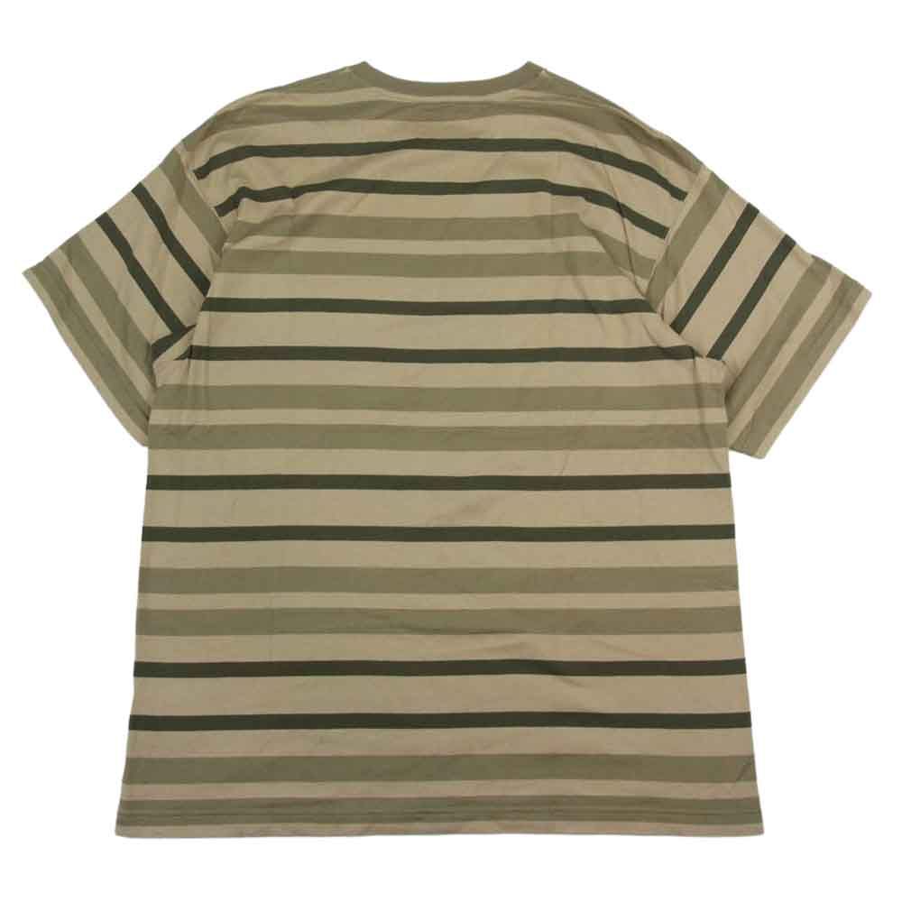 WTAPS ダブルタップス 22SS 221ATDT-CSM29 JAM 01 / SS ボーダー Tシャツ カーキ系 ベージュ系 04【中古】 -  メルカリ