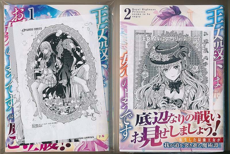☆特典7点付き [四つ葉ねこ] 王女殿下はお怒りのようです 1-4巻
