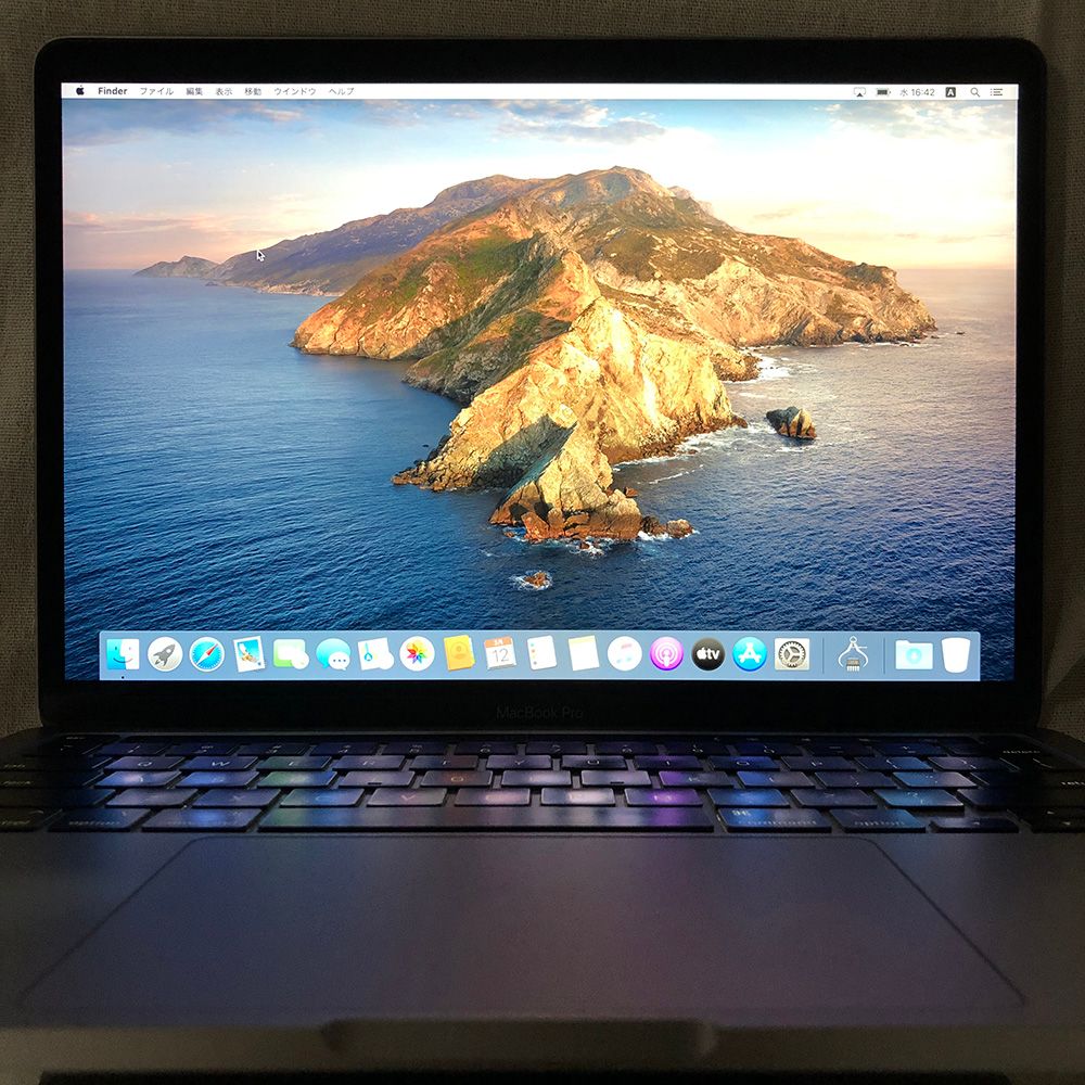 MacBook 儚 Pro 画面一部ジャンク