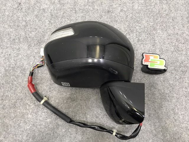 N-BOX/NBOX Nボックス JF1/JF2 純正 右 ドアミラー 9線 ウインカー付 STANLEY P9292 スマートブラック NH850 ホンダ(130483)