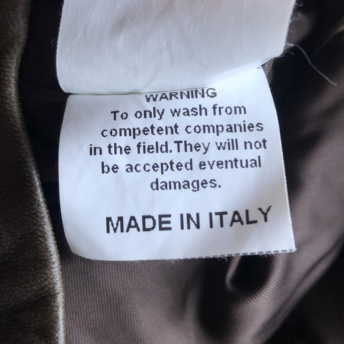 EMMETI エンメティ ブルゾン サイズ46 XL メンズ - ダークブラウン×ベージュ 長袖 ラムスキン ファー ジップアップ 中綿 秋 冬 KANDAIZUMI_COM