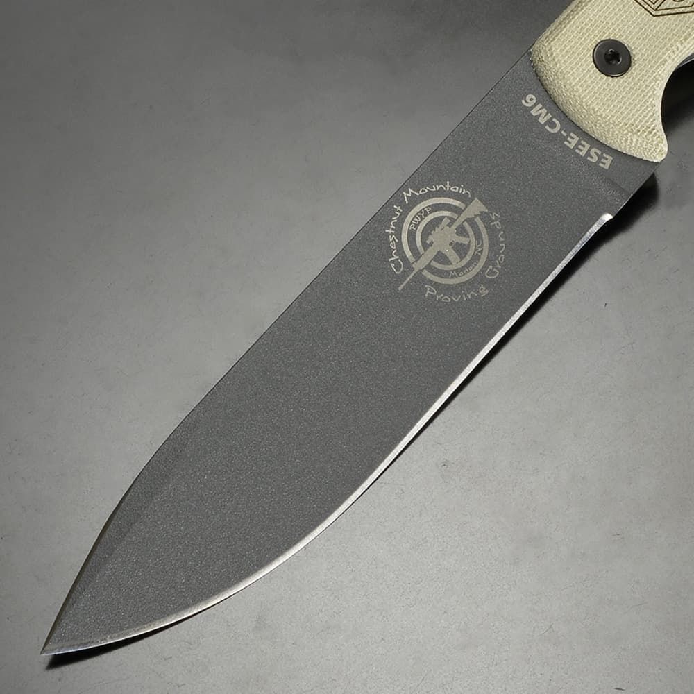  ESEE アウトドアナイフ CM6 コンバットタクティカル KYDEXシース付属 ESCM6TGM 18歳以上 チェアマット ナイフ ツール アウトドア