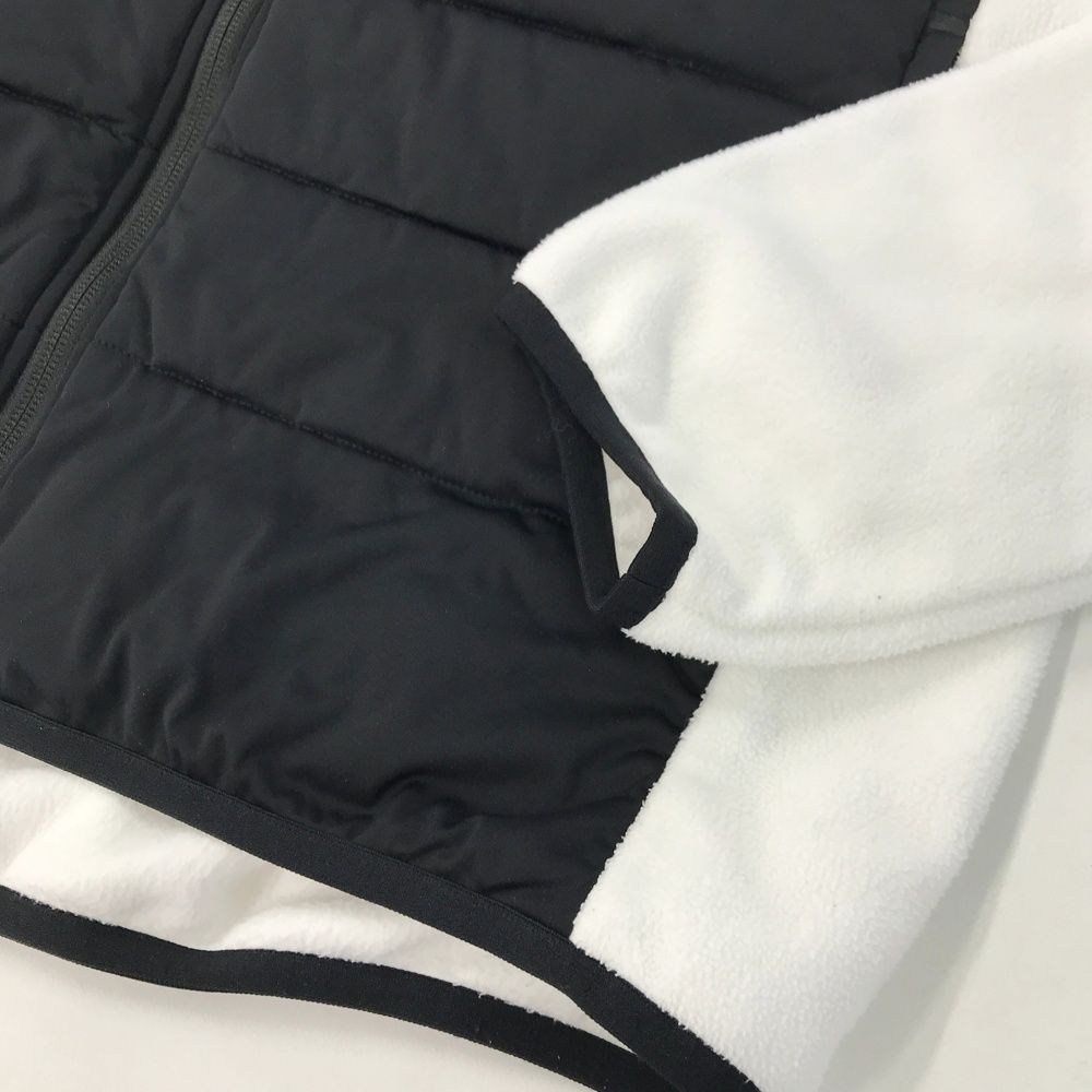 ダイナミックな サイズ L CALLAWAY キャロウェイ 中綿 切替 フリースジャケット ホワイト系 240101518006 ゴルフウェア メンズ ストスト