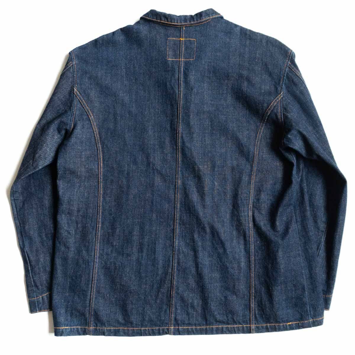 【美品】LEVI'S VINTAGE CLOTHING【イタリア製 214 デニムサックコート】44 インディゴ ジャケット リーバイス 2405470