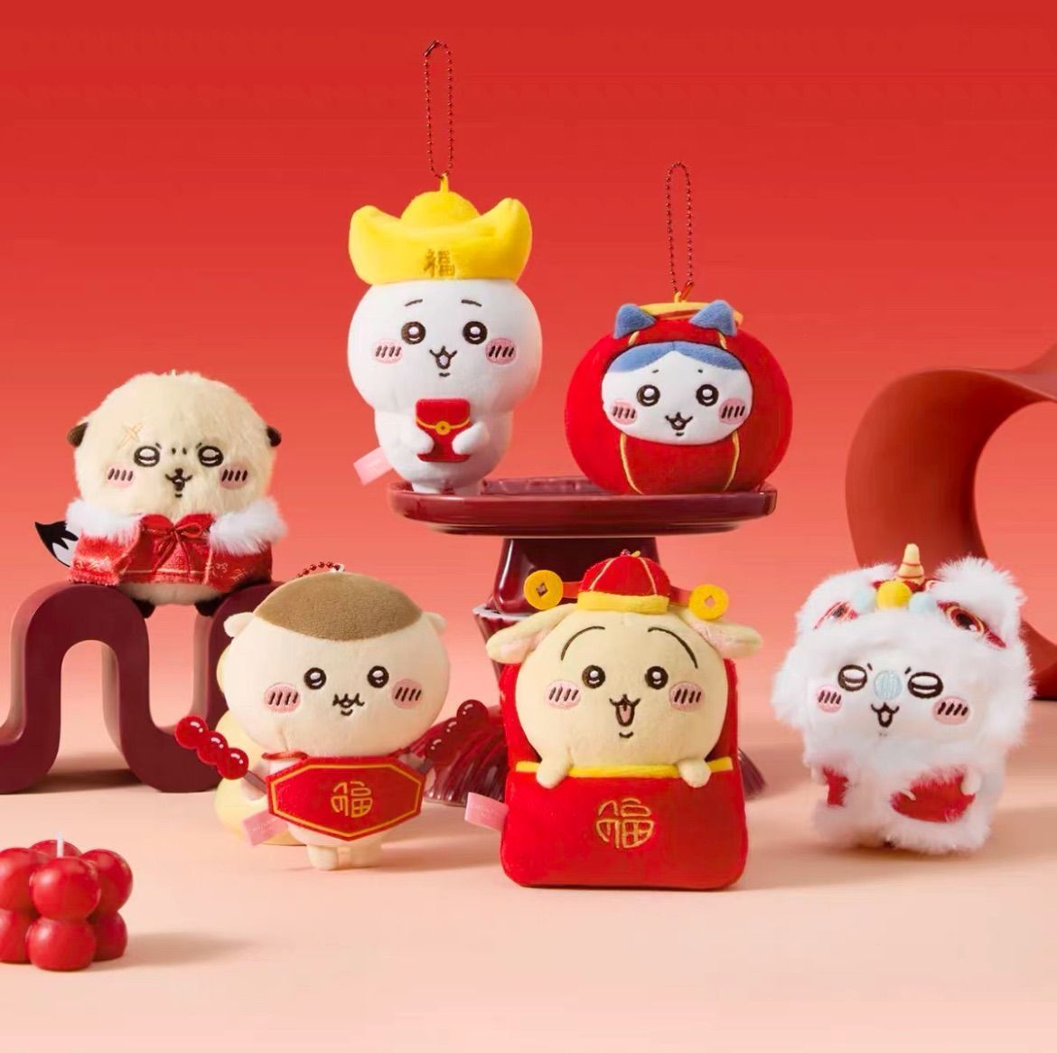 全種類｜新年限定】Chiikawaちいかわ+Hachiwareハチワレ+Usagi