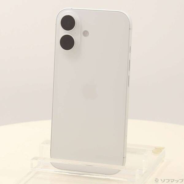 中古品〕 iPhone16 128GB ホワイト MYDR3J／A SIMフリー【262