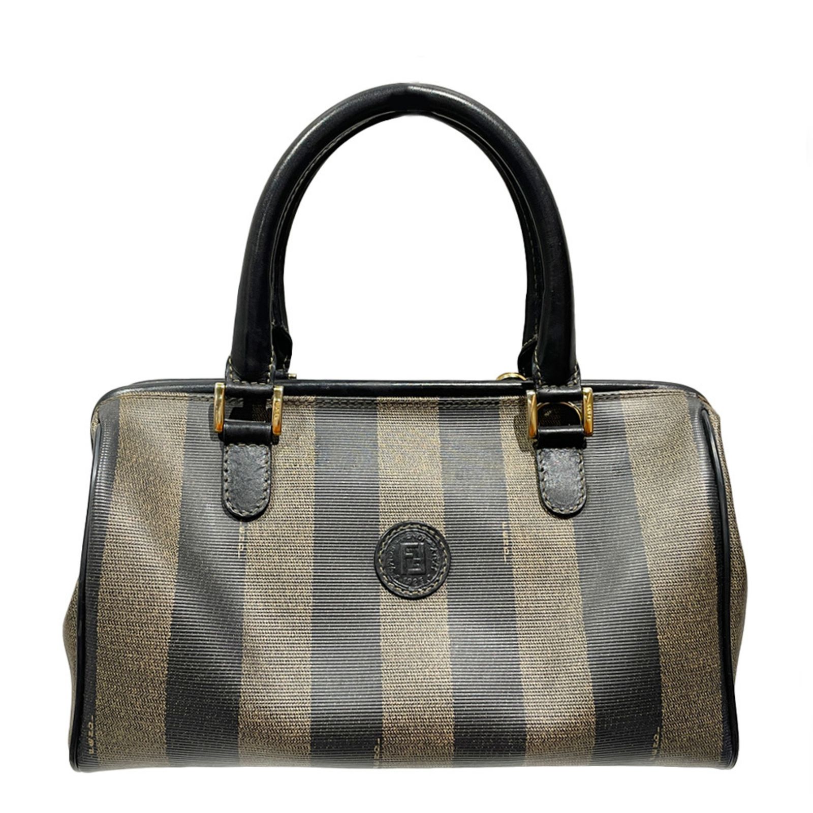 フェンディ(Fendi) FENDI フェンディ ボストンバッグ FFロゴ ぺ