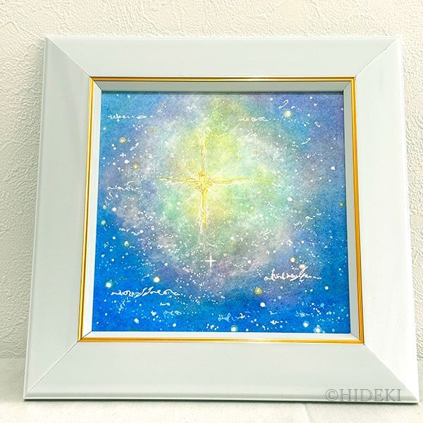 抽象画パステルアート