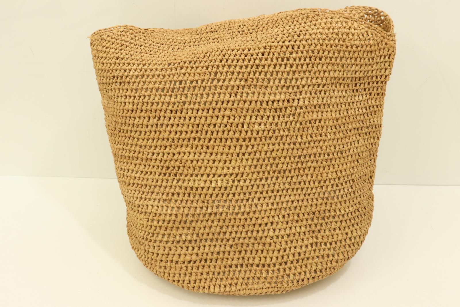 HELEN KAMINSKI ブラウン トートバッグ レザー カゴ 美品】ヘレン