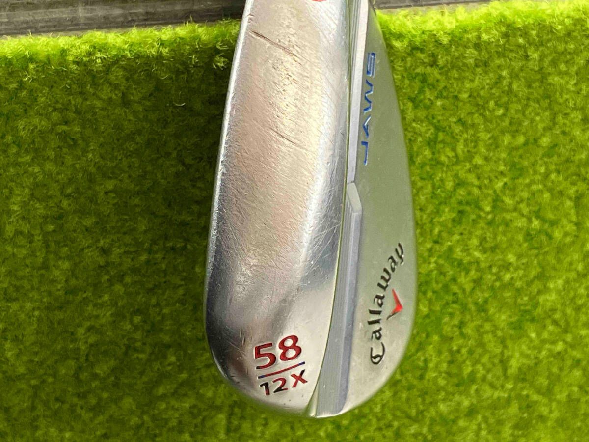 キャロウェイ　JAWSフォージド　ウェッジ58° NS950neo フレックスS JAWS FORGED ウェッジ クロムメッキ仕上げ N.S.PRO 950GH neo