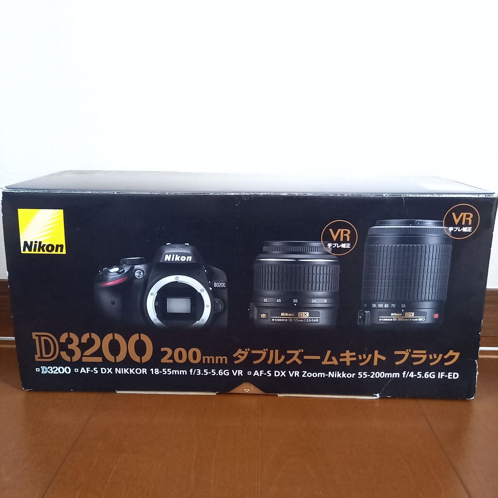 Nikon D3200 ダブルズームキット BLACK - メルカリ