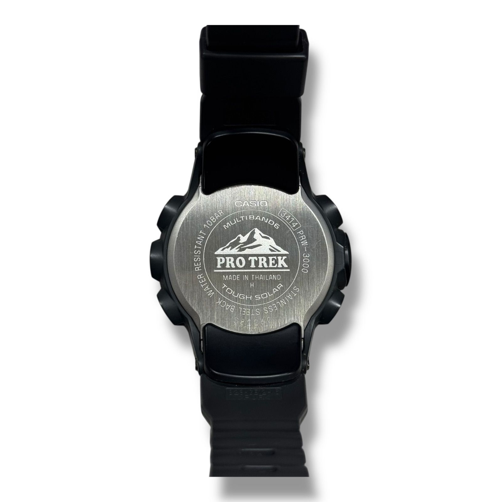CASIO PRO TREK PRW-3000 デジタル 腕時計 電波ソーラー カシオ プロ 