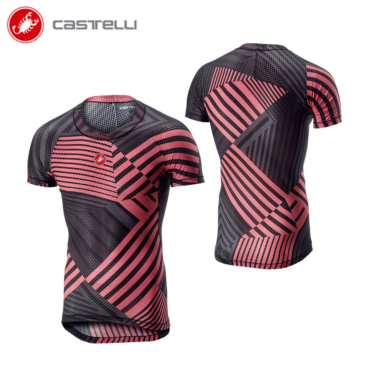 CASTELLI 19021 PRO MESH SHORT SLEEVE カステリ プロ メッシュ 半袖ベースレイヤー