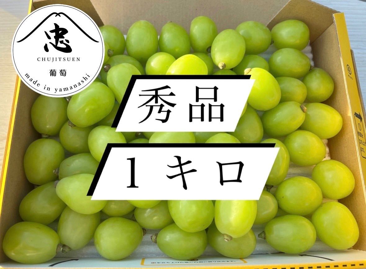 優秀品　シャインマスカット　産地直送　数量限定　山梨 選べる発送年度】厳選！産地直送ぶどう「シャインマスカット