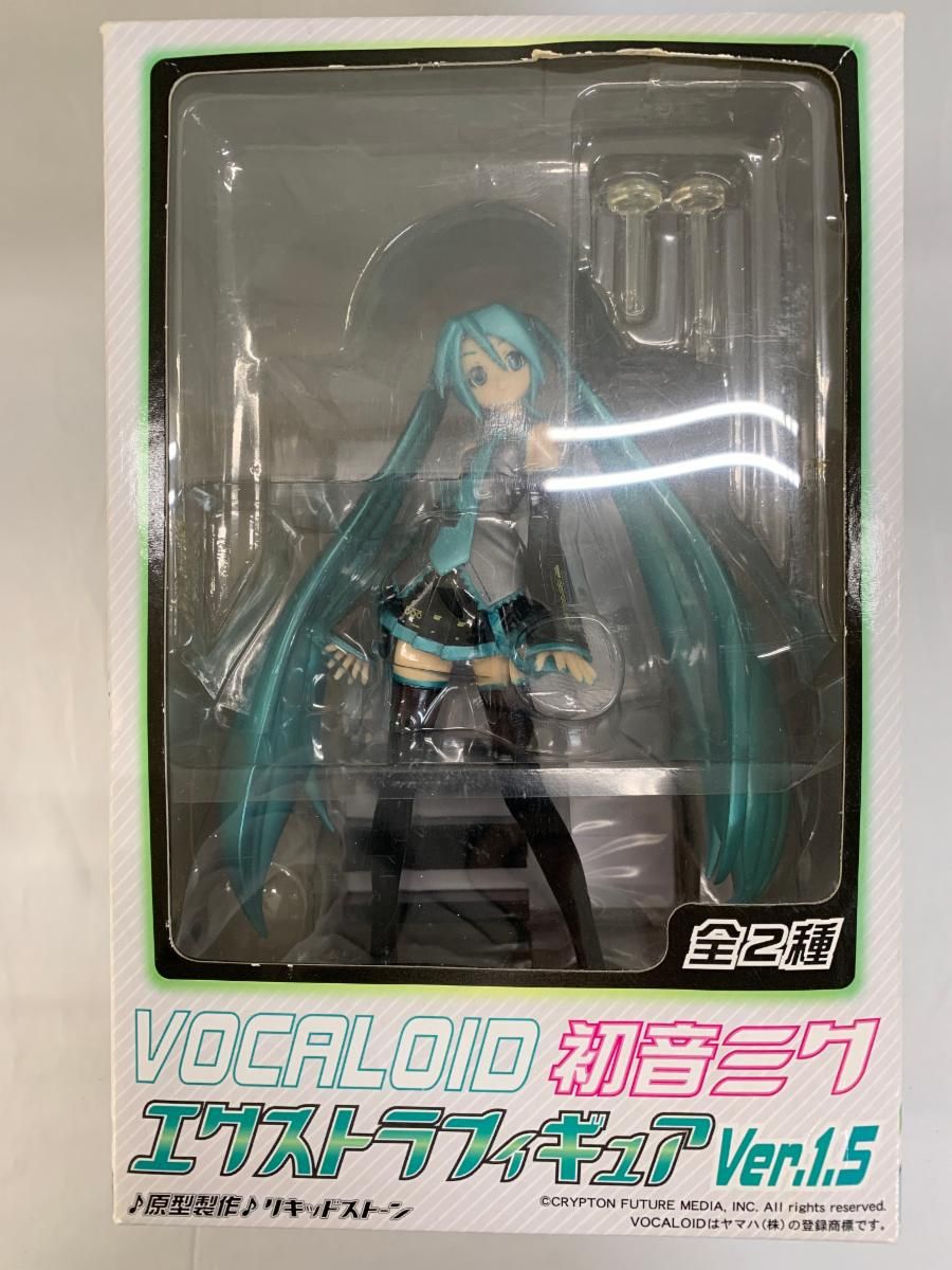 初音ミク　VOCALOIDエクストラフィギュアVer.1.5 未開封 未開封 初音ミク エクストラフィギュア Ver.1.5 - メルカリ