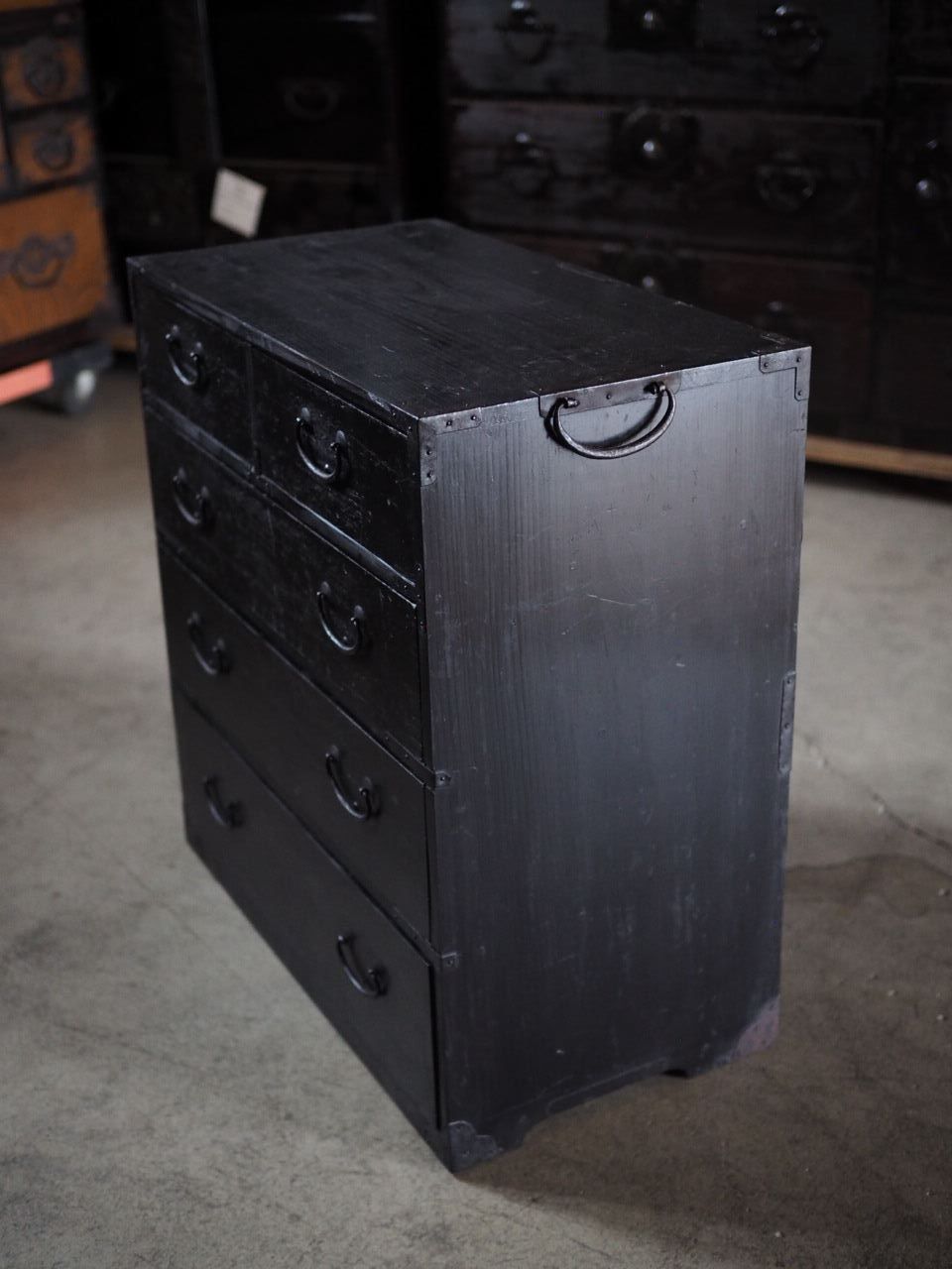 江戸時代抽斗箪笥 アンティークドロワー 江戸時代 古録展 品番S107871 MARWIL-DEMENAGEMENTS_CH