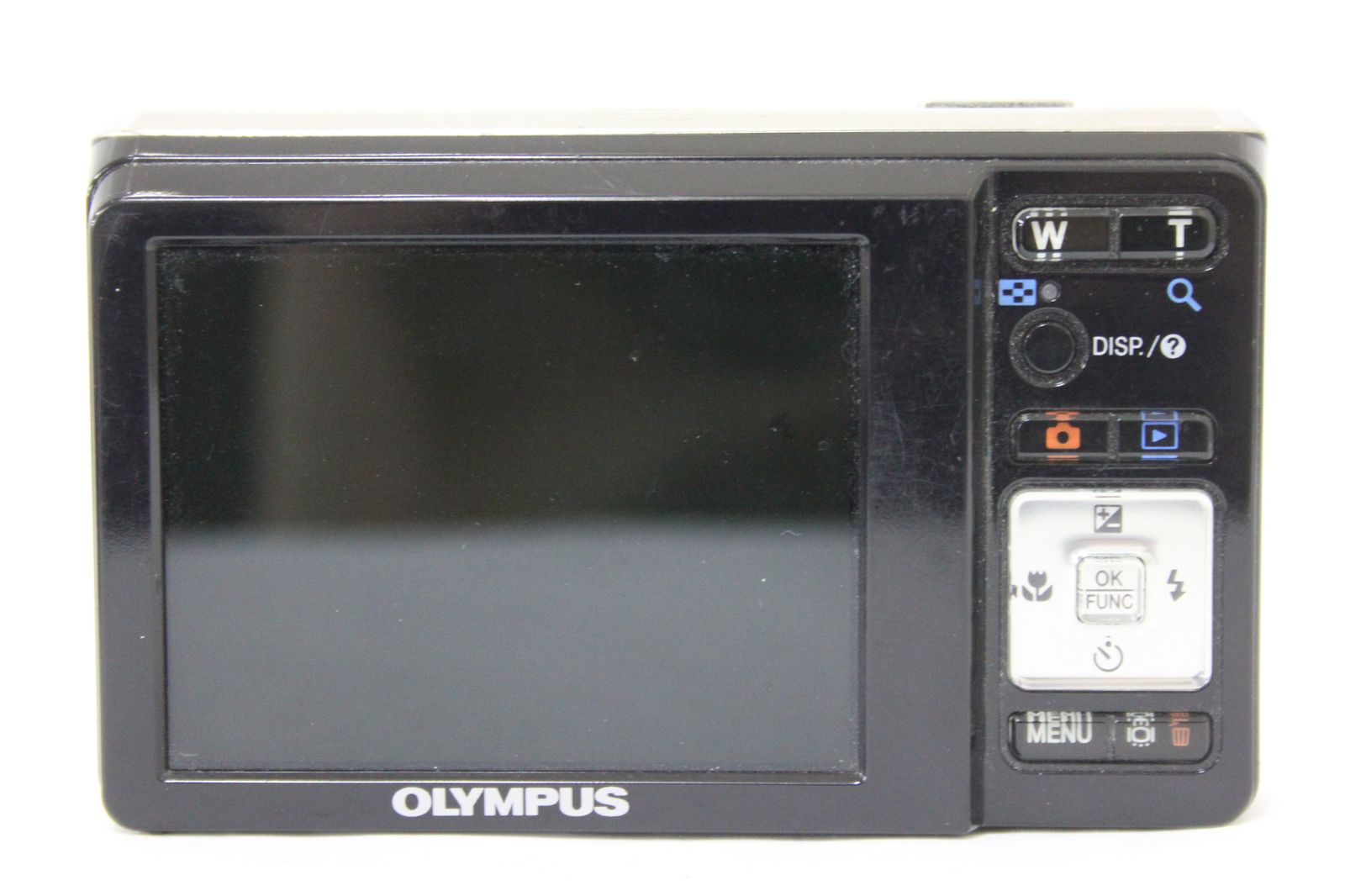 返品保証】 オリンパス Olympus FE-4000 ホワイト 4x バッテリー付き 