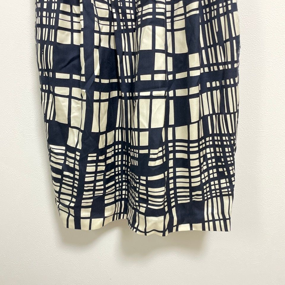 213603】HOBBS LONDON ホッブス ロンドン モザイクワンピース