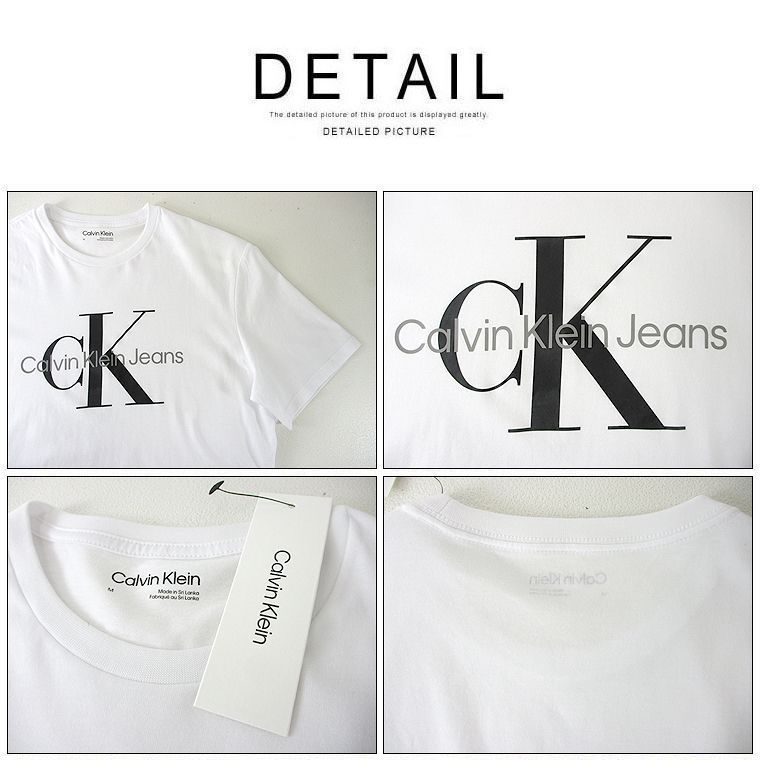 カルバンクライン コア モノグラム ロゴ ポケット 半袖 Tシャツ Calvin Klein Jeans/ カルバンクラインジーンズ CK モノグラム